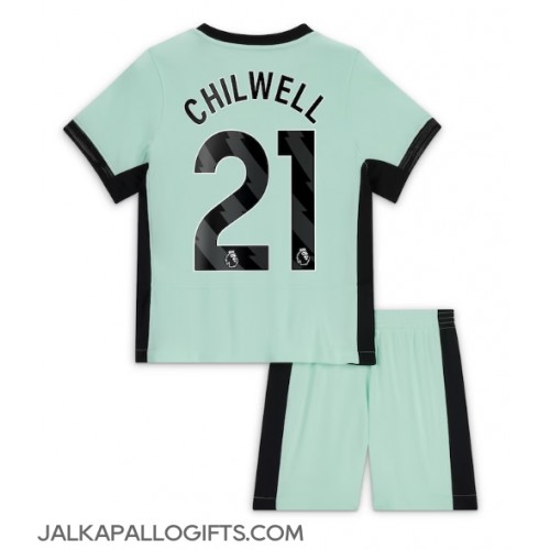 Chelsea Ben Chilwell #21 Kolmas Peliasu Lasten 2023-24 Lyhythihainen (+ Lyhyet housut)